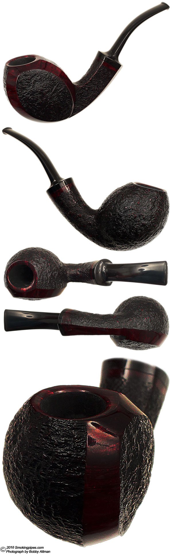 Danish Estate Former Freehand Partially Sandblasted Blowfish (Unsmoked)
