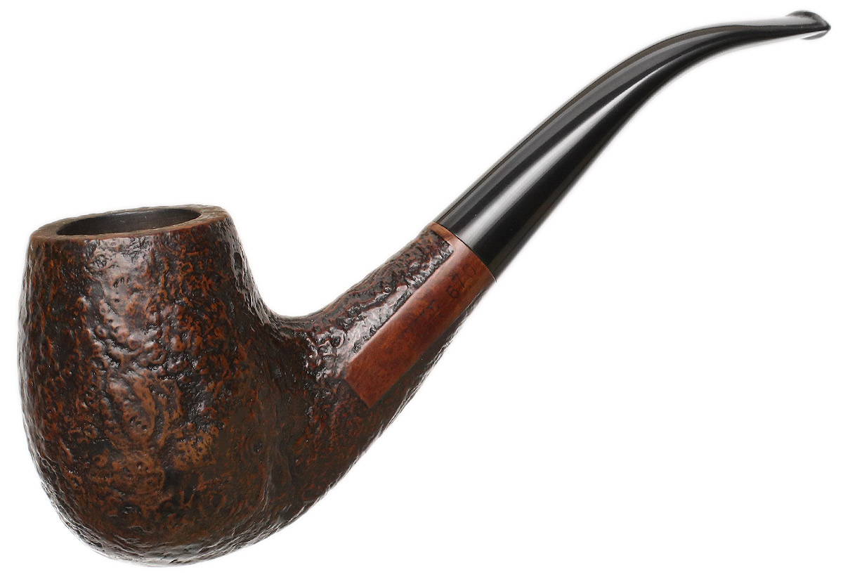 Danish Estate Kriswill Danish Clipper Sandblasted Bent Egg (670)