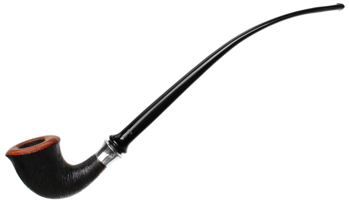 Danish Estate Stanwell Hans Christian Andersen Rusticated Calabash (post-2010) (9mm) (with Extra Stem)