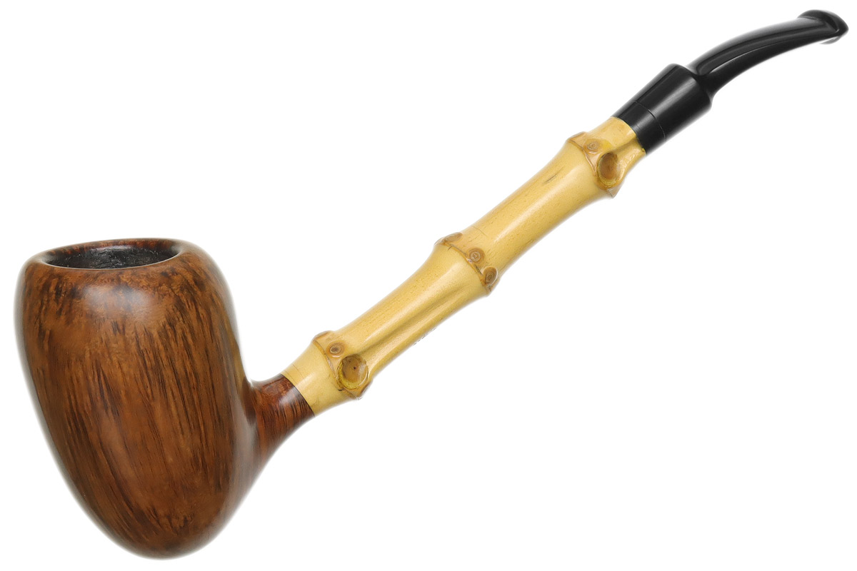 Danish Estates: Sixten Ivarsson Smooth Peewit with Bamboo (1977) Tobacco  Pipe