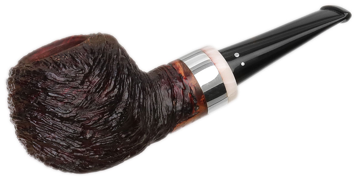 Danish Estate Winslow Rusticated Apple with Silver (E)