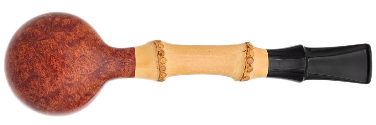 Danish Estate Jess Chonowitsch Smooth Billiard with Bamboo