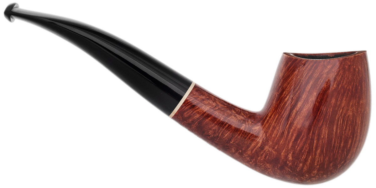 Danish Estate Kai Nielsen Smooth Bent Billiard (Jewel of Denmark) (B) (Unsmoked)