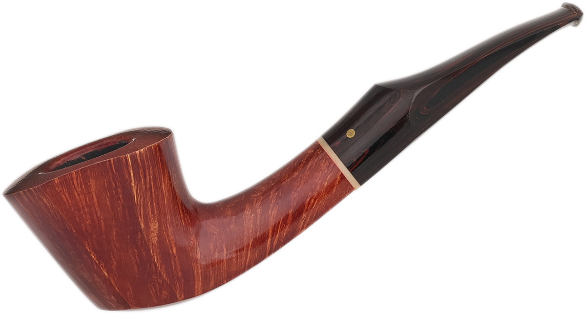Danish Estate Kai Nielsen Smooth Paneled Bent Dublin (Jewel of Denmark) (B) (Unsmoked)