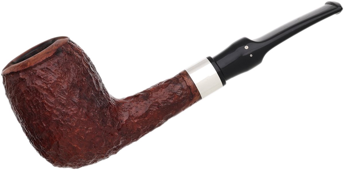 Danish Estate Winslow Rusticated Billiard with Silver (E)