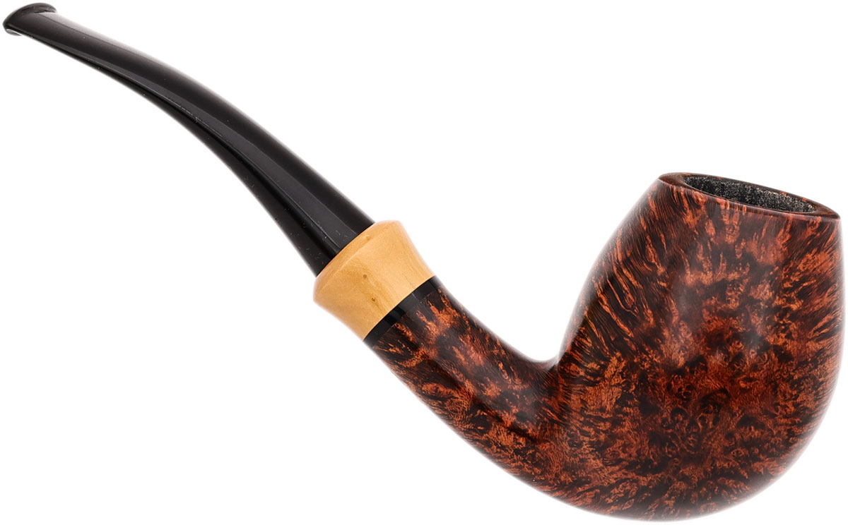 Danish Estate Tom Eltang Smooth Bent Egg with Boxwood (Unsmoked)
