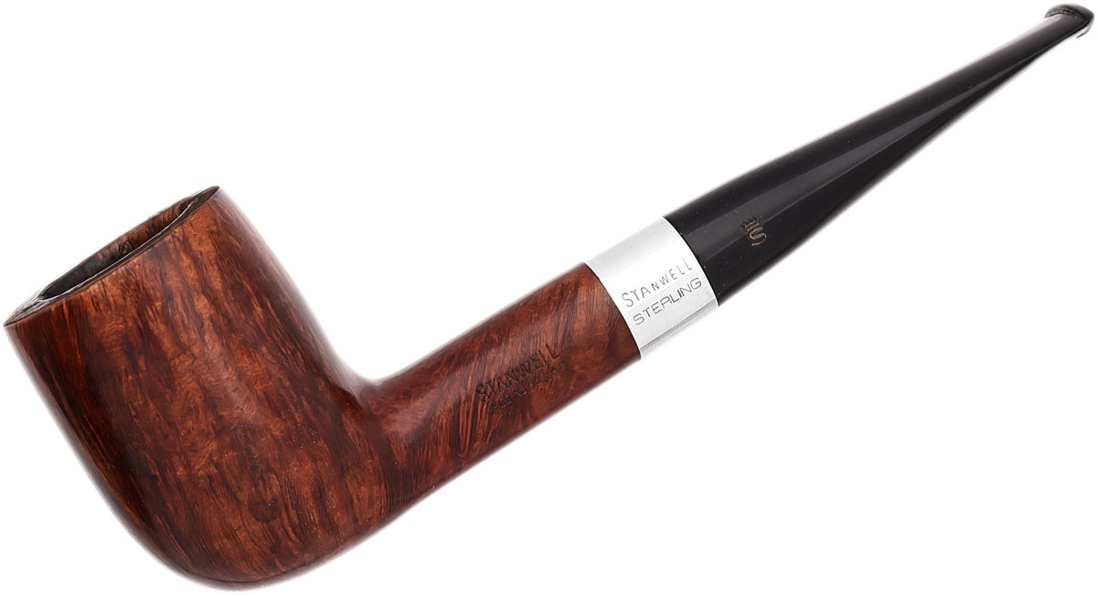 Danish Estate Stanwell Smooth Billiard with Silver (72) (Regd. No.)