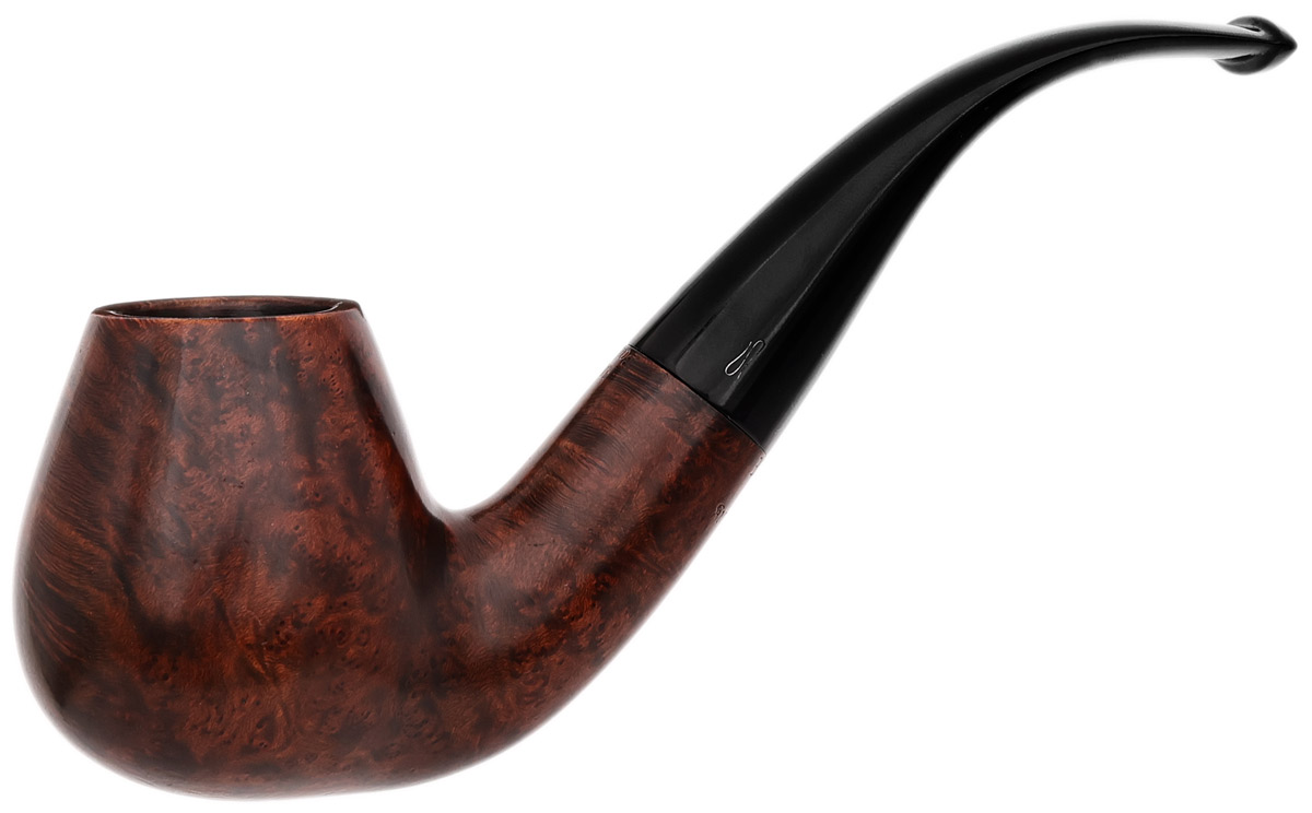 Danish Estate Svendborg Bark Baltic Smooth Bent Brandy (308) (9mm)