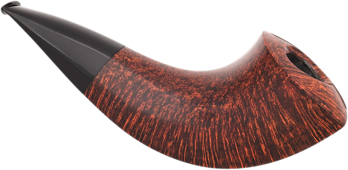 Danish Estate Tom Eltang Smooth Asymmetric Horn (Snail) (M) (2025) (Unsmoked)