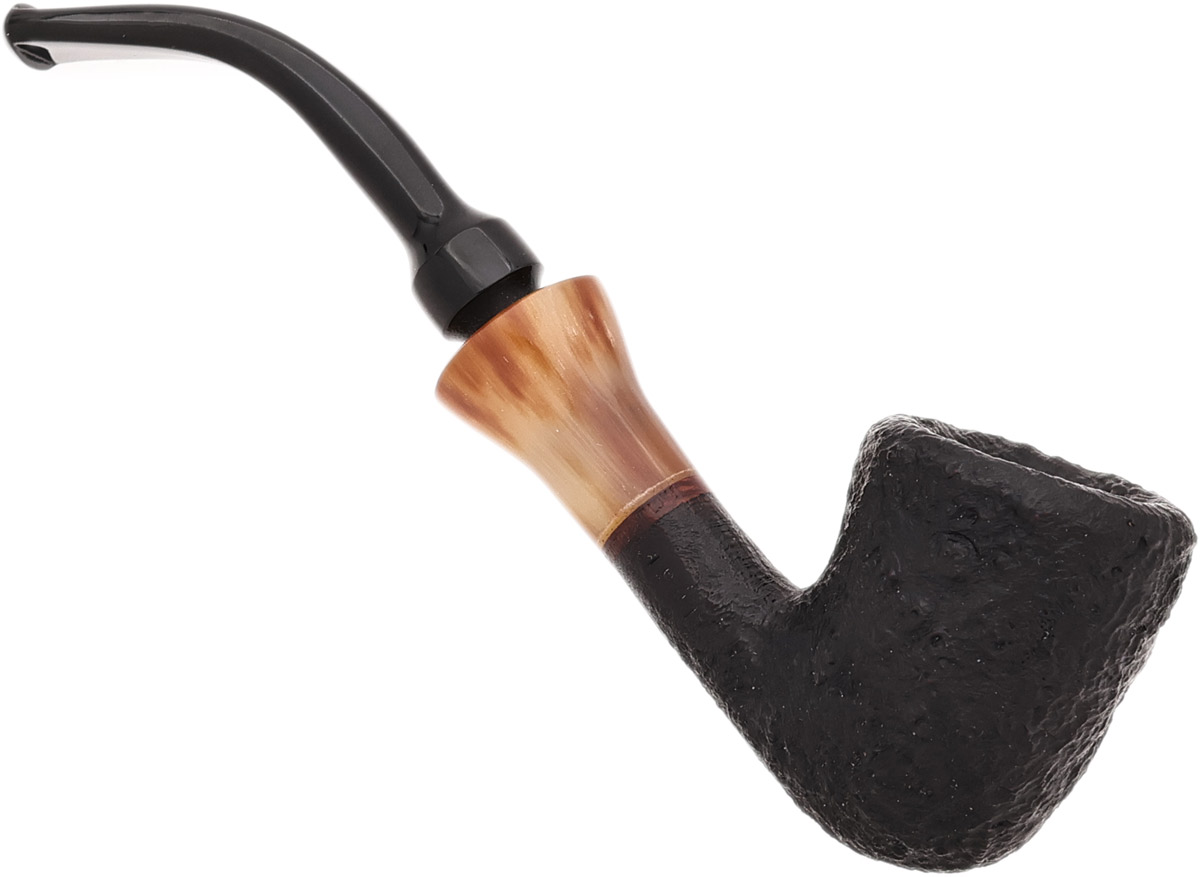 Danish Estate Cortina Sandblasted Bent Dublin with Horn (1901)