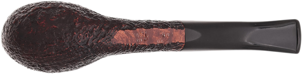 Danish Estate Stanwell de Luxe Sandblasted (867) (Regd. No.) (1948-1960s)