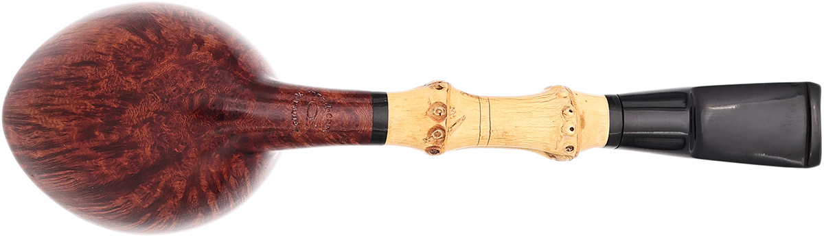 Danish Estate Peter Heeschen Smooth Bent Dublin with Bamboo (B)