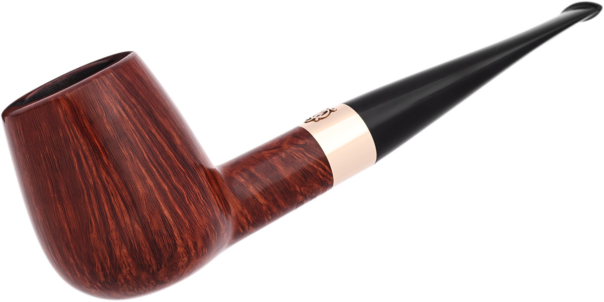 Danish Estate W.O. Larsen Smooth Billiard with Gold