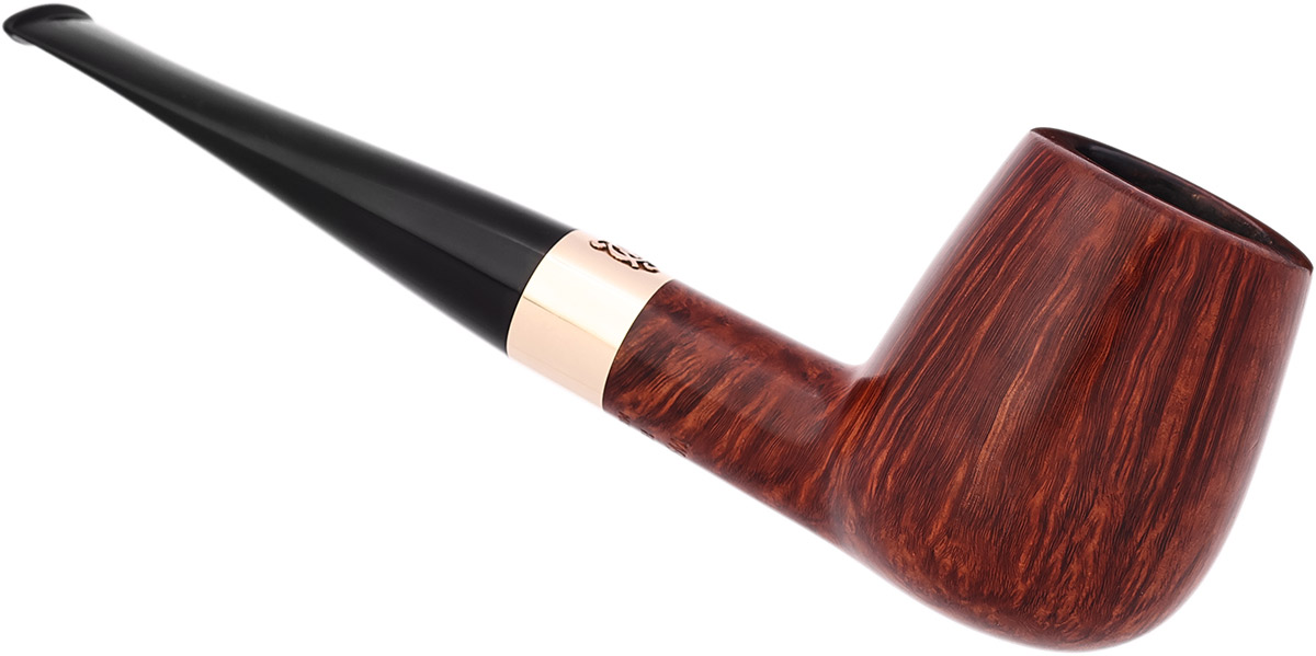 Danish Estate W.O. Larsen Smooth Billiard with Gold