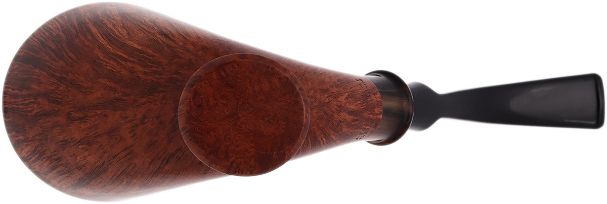 Danish Estate Tonni Nielsen Smooth Freehand Sitter with Horn