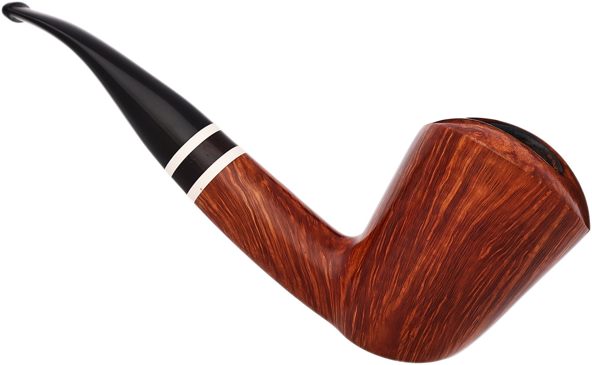 Danish Estate Johs Smooth Bent Dublin with Ebony (A)