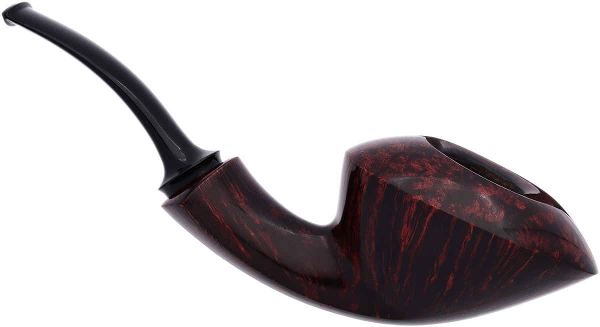 Danish Estate Peter Heding Smooth Bent Dublin (Silver)