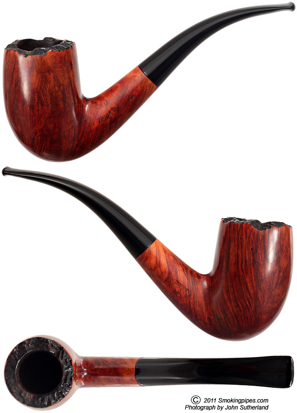 Danish Estate Celius Zenia Flamegrain Queen Bent Egg (M)