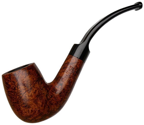 English Estates: Barling Guinea Grain Bent Billiard (4639) (Post