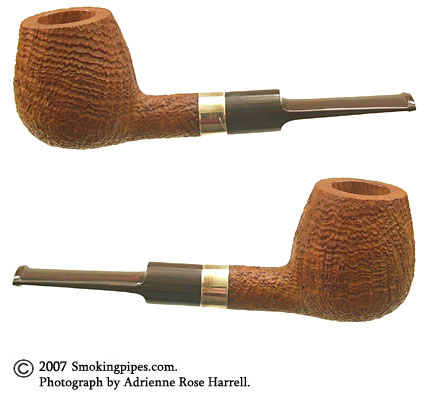 English Estate Castleford Sandblast Brandy with Sterling Silver Band (2000) (Unsmoked)