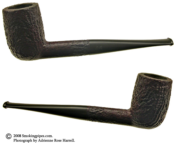 Barclay Rex Sandblast Billiard Tobacco Pipe