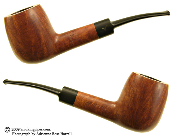 English Estate Willmer Extra Grain Smooth Bent Billiard (A)
