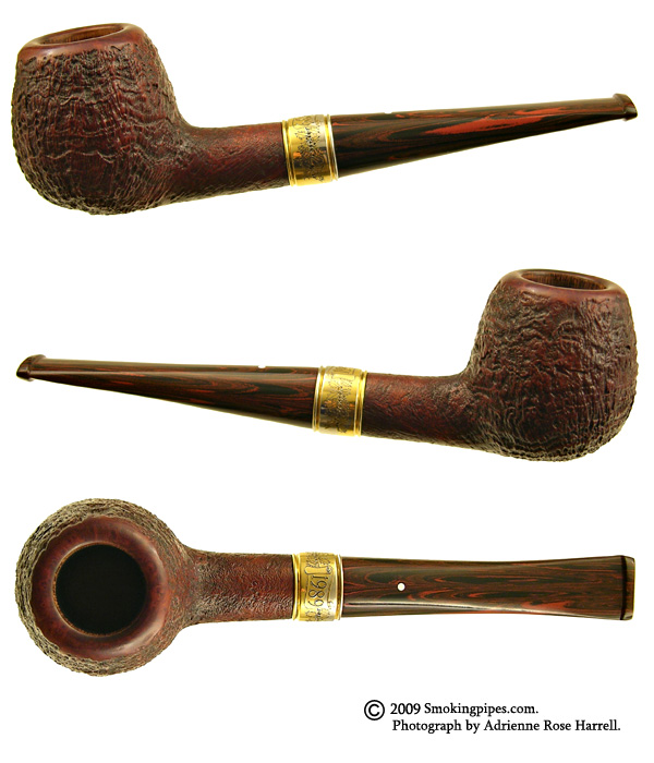 English Estate Dunhill Cumberland 1989 Christmas Pipe (49/350) (with box) (5101)