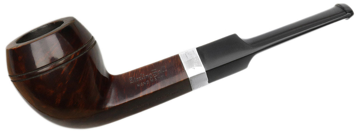 English Estate Sterling Hall Smooth Bulldog with Silver