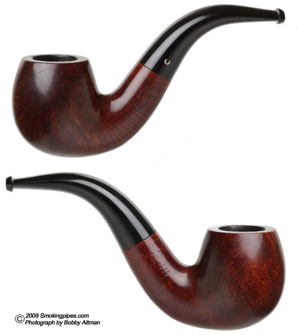 Comoy's Old Briar Smooth Bent Apple (255) (1930s) Tobacco Pipe