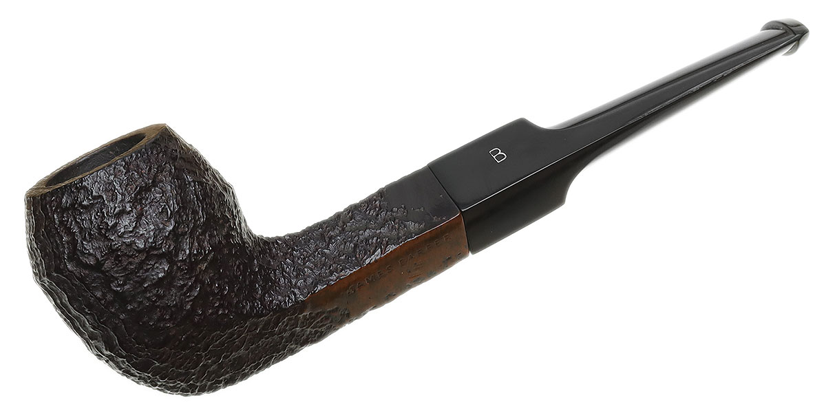 English Estates: James Barber Sandblasted Bulldog Tobacco Pipe