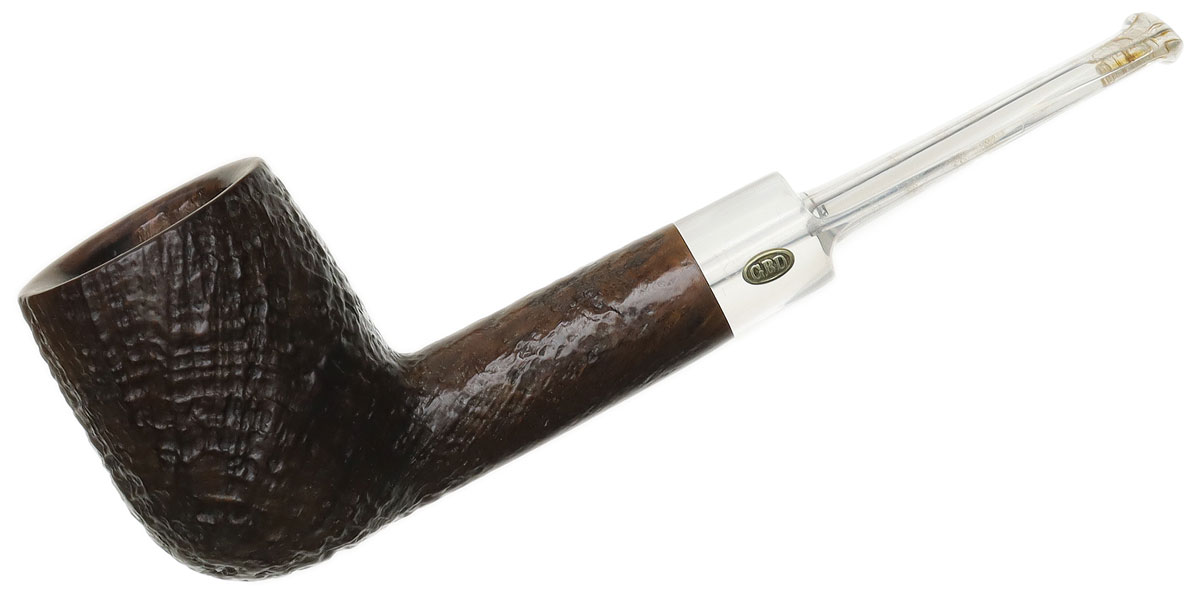 English Estates: GBD Prehistoric Billiard with Perspex Stem (9447)  (pre-1980) Tobacco Pipe