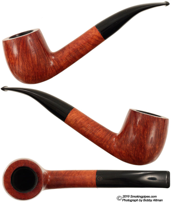 English Estate James Upshall Smooth Bent Billiard (FH) (B)