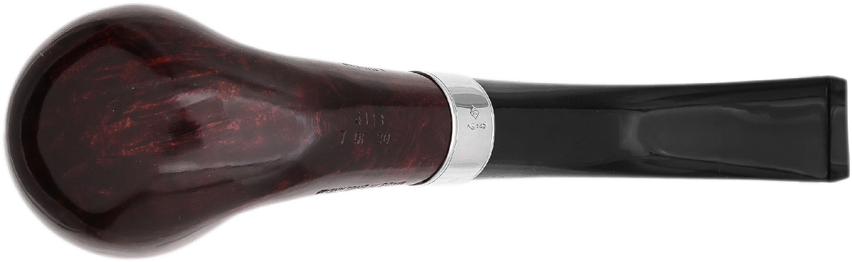 English Estate Dunhill Ernest Shackleton Bruyere with Silver (4113) (7/30) (Unsmoked)