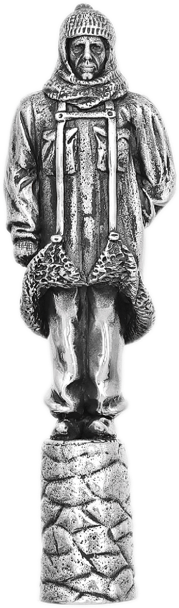 English Estate Dunhill Ernest Shackleton Bruyere with Silver (4113) (7/30) (Unsmoked)