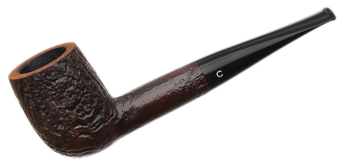 English Estates: Comoy's Extraordinaire Sandblasted (342) (c.1950s) Tobacco  Pipe