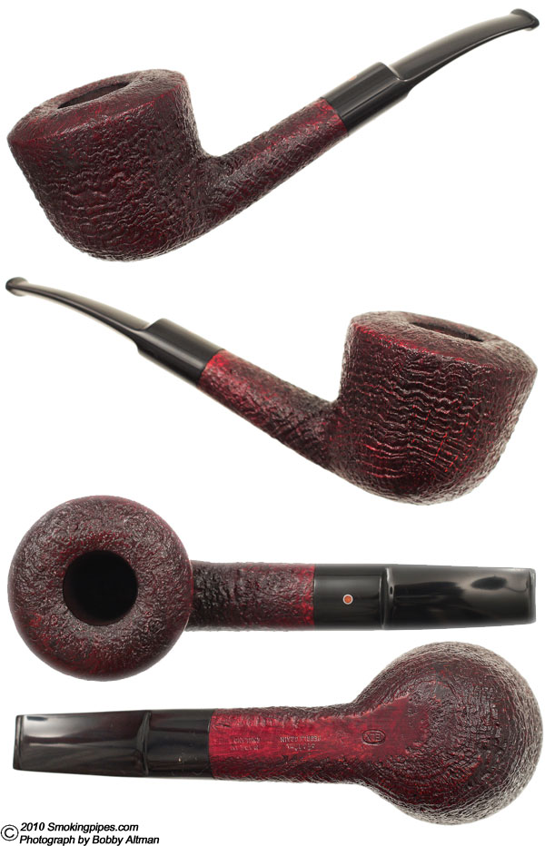 English Estate Ashton Pebble Grain Bent Pot (ELX) (2005) (Unsmoked)