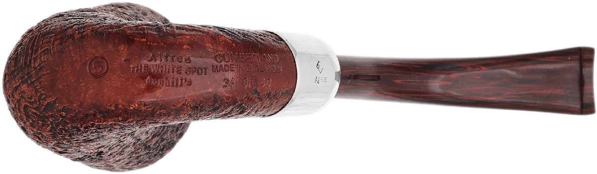 English Estate Dunhill Sir Arthur Conan Doyle Cumberland Calabash with Silver (5) (34/40) (2024) (Unsmoked)