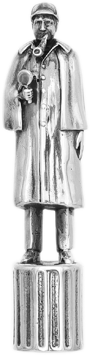 English Estate Dunhill Sir Arthur Conan Doyle Cumberland Calabash with Silver (5) (34/40) (2024) (Unsmoked)