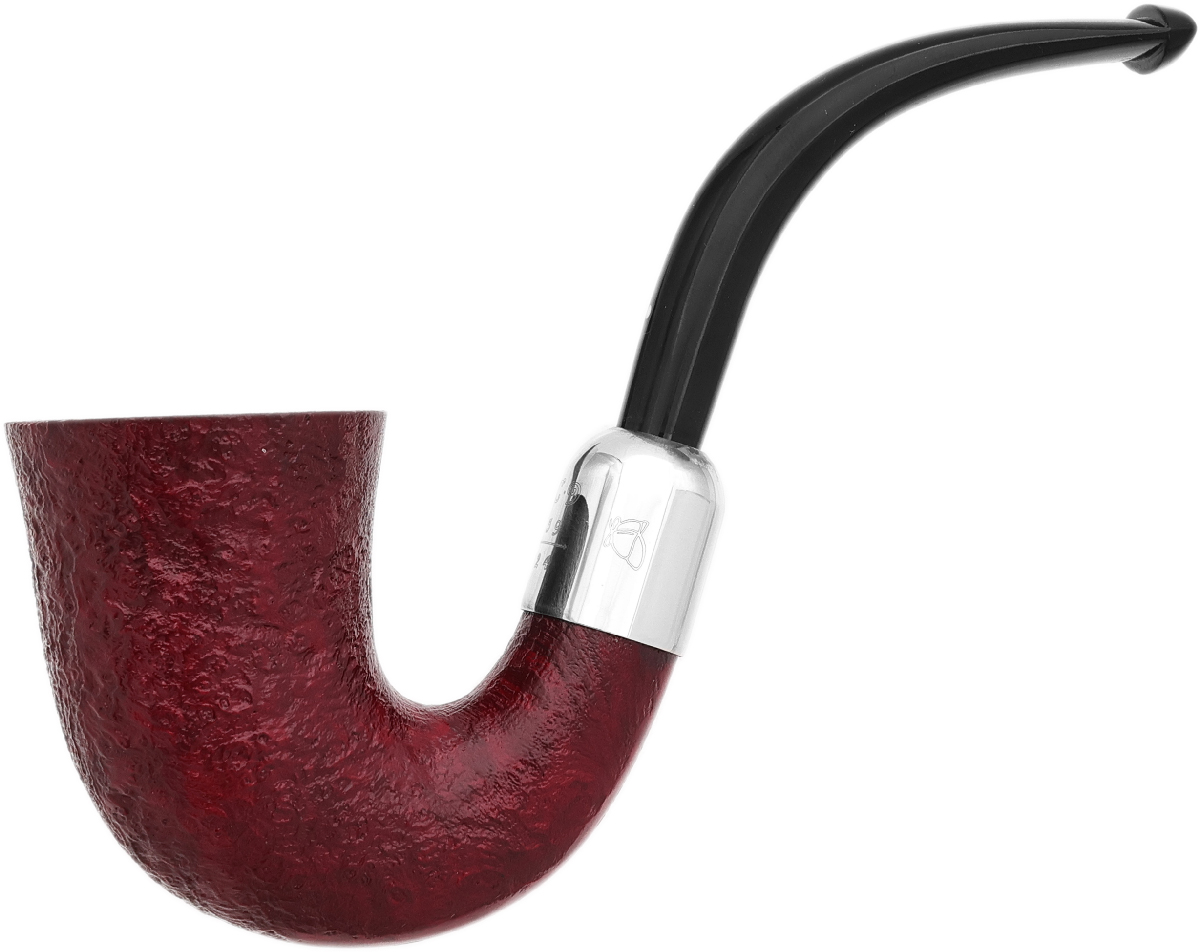 English Estate Dunhill Sir Arthur Conan Doyle Ruby Bark Calabash with Silver (5) (4/25) (2024) (Unsmoked)