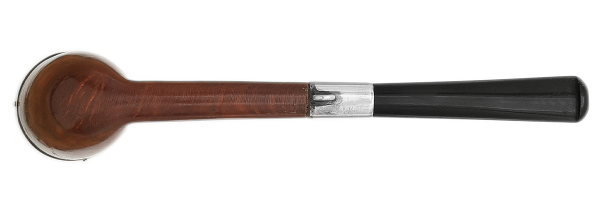 English Estate Barling Smooth Cutty with Silver (1893)