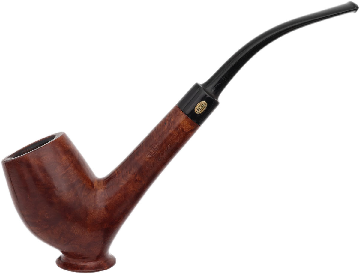 English Estate GBD Unique Smooth Bent Billiard Sitter (C2) (1960-1980)