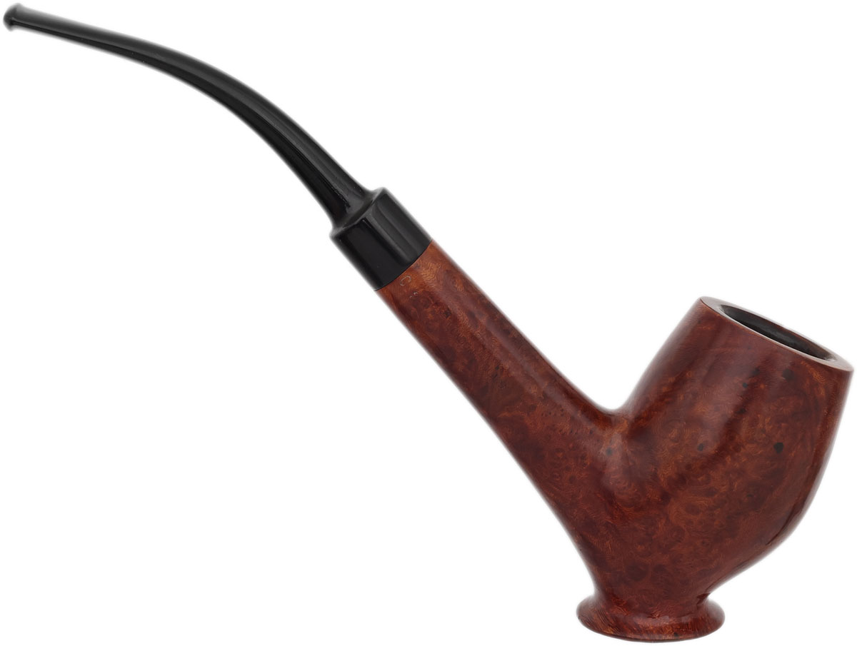 English Estate GBD Unique Smooth Bent Billiard Sitter (C2) (1960-1980)