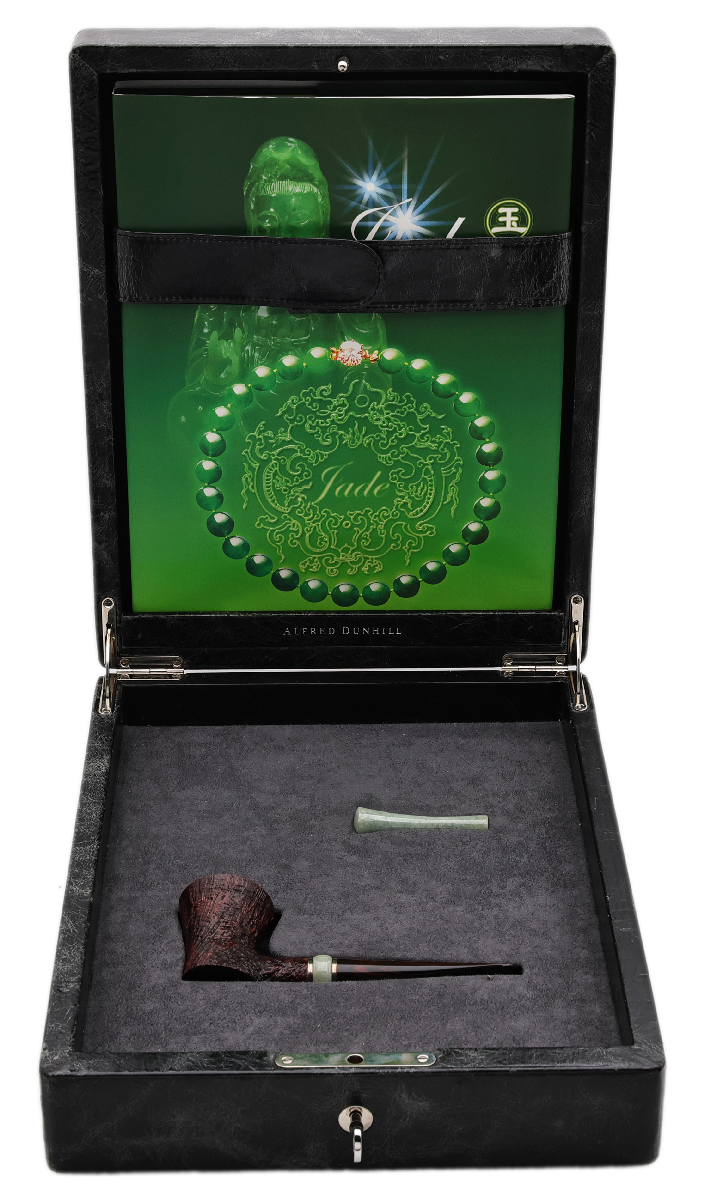 English Estate Dunhill Imperial Pagoda Cumberland with Jade (5) (26/100) (2008) (Unsmoked)