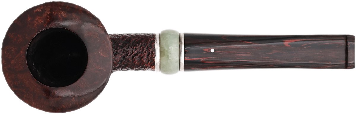 English Estate Dunhill Imperial Pagoda Cumberland with Jade (5) (26/100) (2008) (Unsmoked)