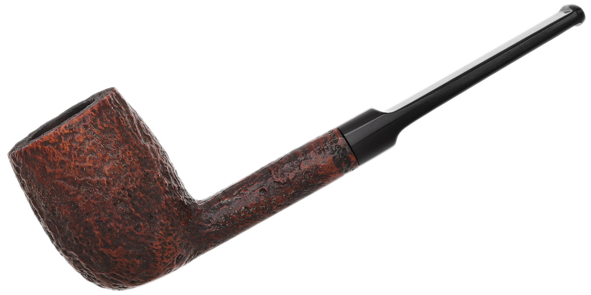 English Estate Barling King Sandblasted Billiard (6589) (Post-Transition)