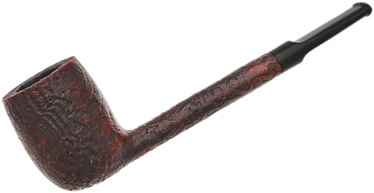 English Estate Barling King Sandblasted Billiard (6579) (T.V.F.) (Post-Transition)
