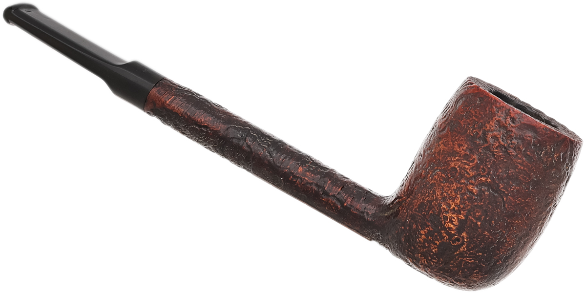 English Estate Barling King Sandblasted Billiard (6579) (T.V.F.) (Post-Transition)