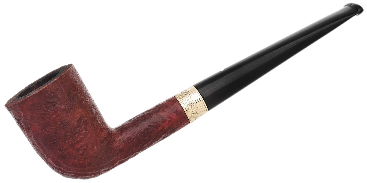 English Estate Dunhill Red Bark with 18K Gold (142) (1974)