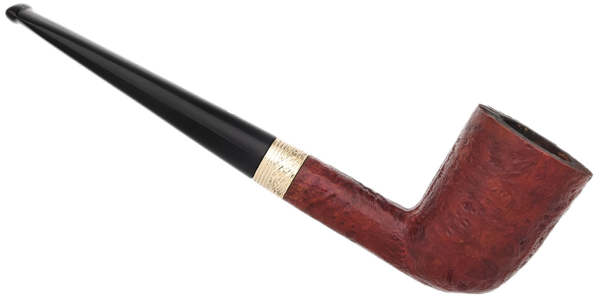 English Estate Dunhill Red Bark with 18K Gold (142) (1974)