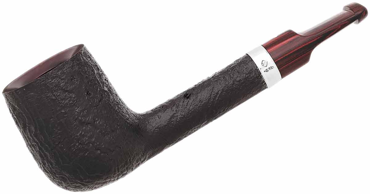 English Estate Dunhill Shell Briar with Silver (4111) (2022) (Unsmoked)